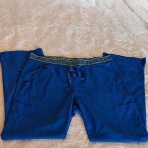 Med Couture Royal Blue Scrub Pants | Size MP